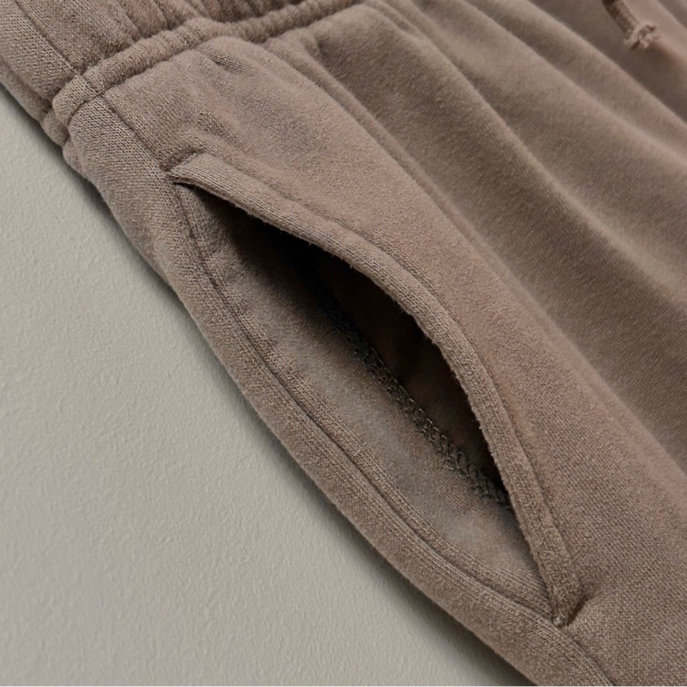 Land Rover X PacSun Taupe Fleece Jogger Sweatpants Embroidered Logo Unisex M - Picture 4 of 16